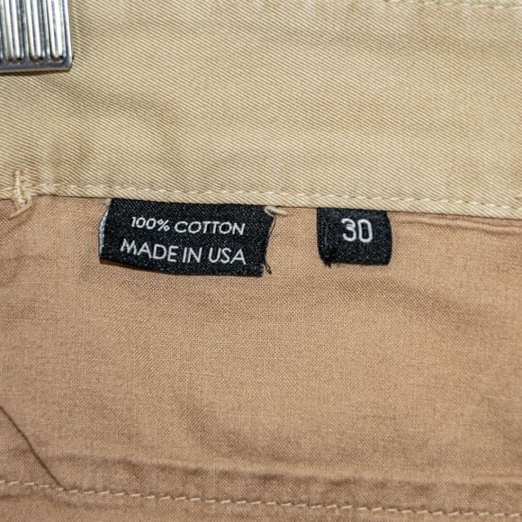 Apolis Global Citizen Slim straight Chino Pants in Khaki Size 30 - Picture 8 of 9